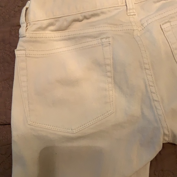 J Crew Stretch Jeans in Off White - Picture 6 of 10
